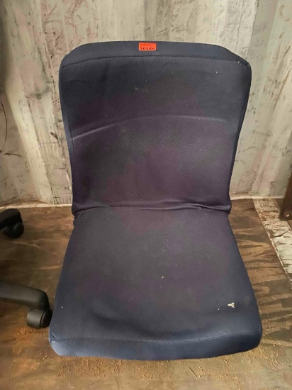 Swivel chair on a short base