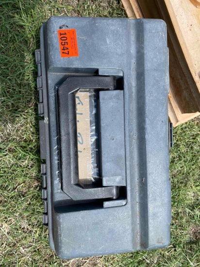 Toolbox with fishing reels