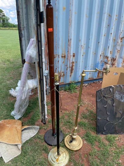 Various floor lamps