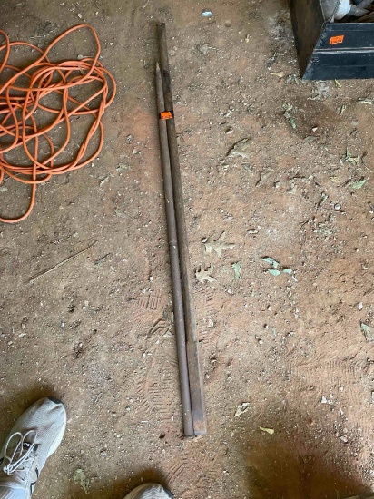 Ground breaking rods/ pry bars