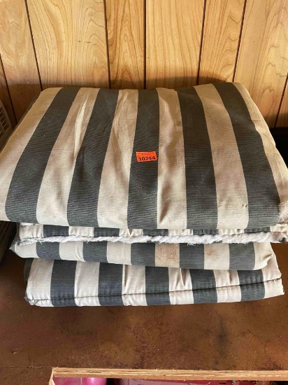 Lawn furniture cushions