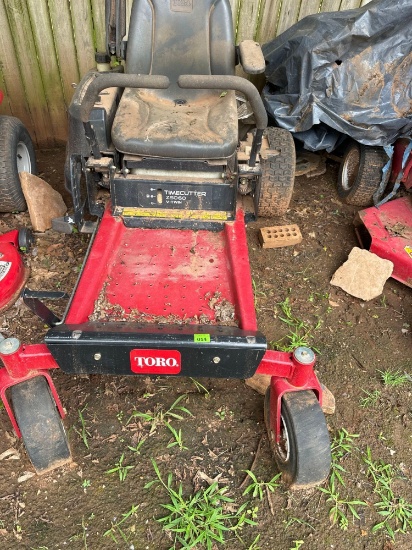 Toro time cutter zero turn lawn mower Condition unknown *BUYER IS RESPONSIBLE FOR LOADING*