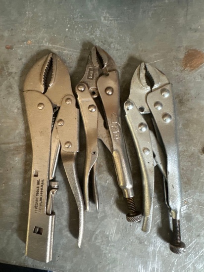 3 pair locking pliers 3 times the money