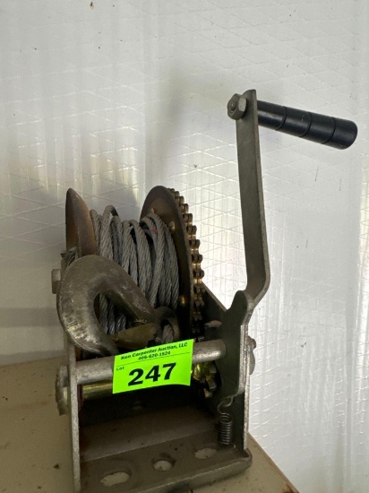Hand winch