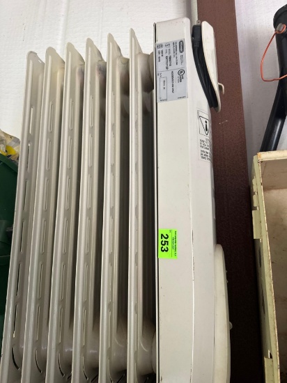 Radiator style heater