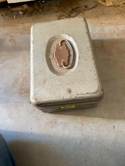 Vintage lock box