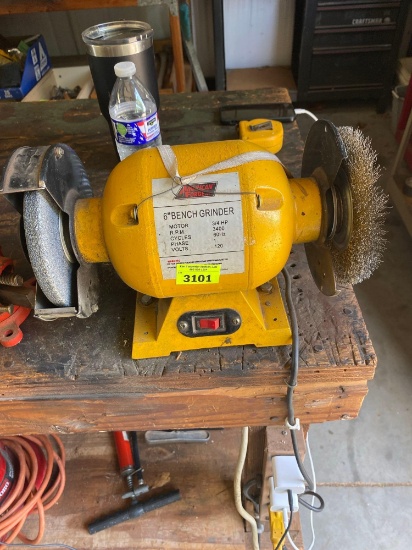 Bench grinder