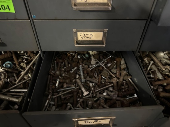 Nuts, bolts, screws and other hardware items
