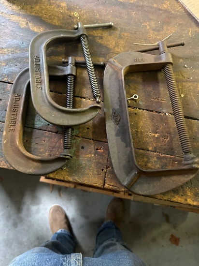 3 clamps