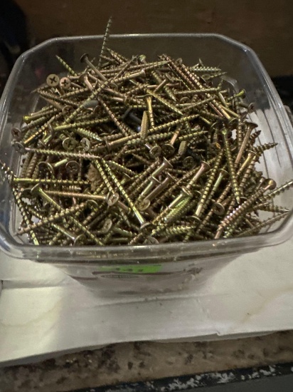 Container of Screws