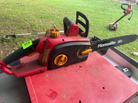 Homelite chain saw