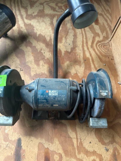 Black and decker table grinder