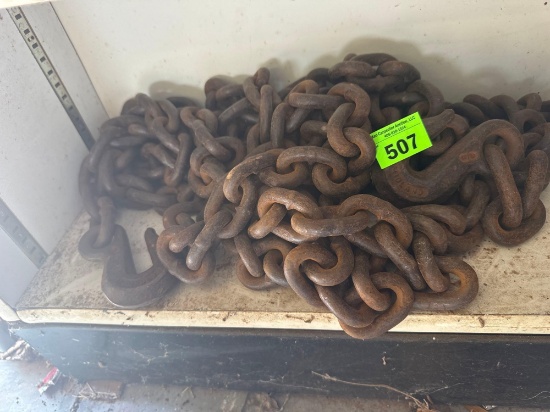 Chain with hooks