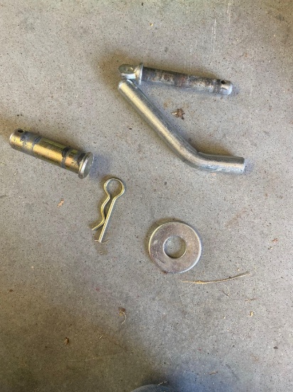 Trailer hitch pins and other items