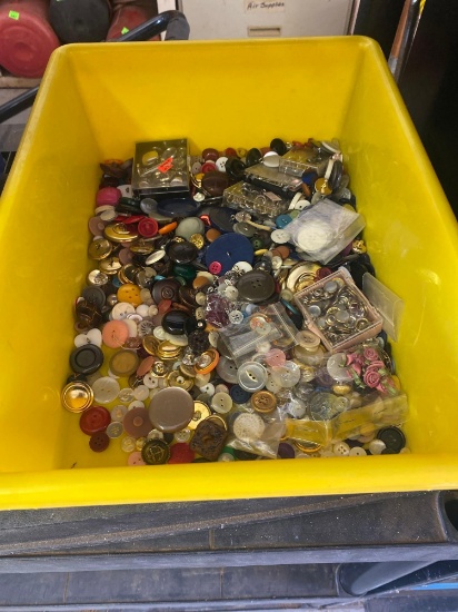 Large lot of buttons