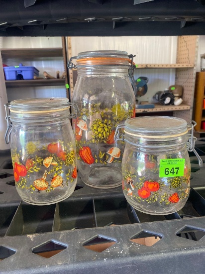 Vintage Arc France "Spice of Life" jars