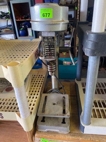 5 speed Drill press