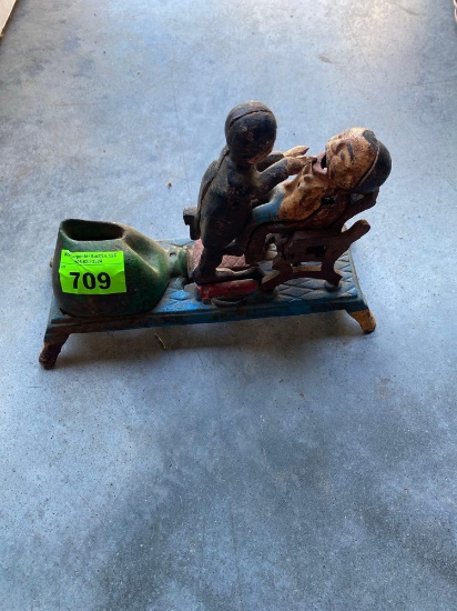 Vintage Dentist cast iron mechanical bank
