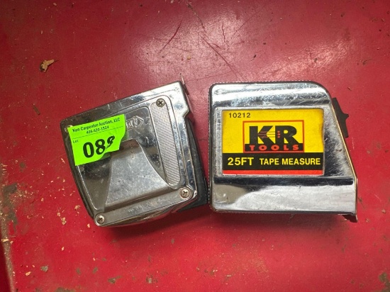 2 tape measures