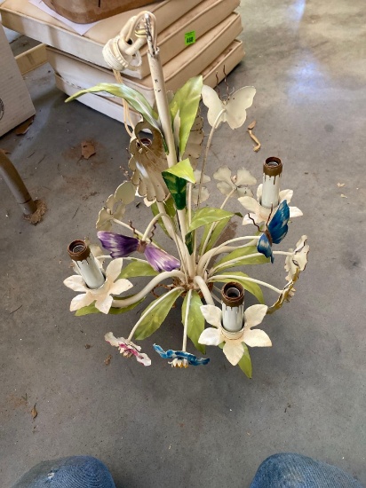Vintage Chandelier with flower design
