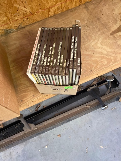 Box of encyclopediaof gardening