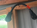 Extension cord plug