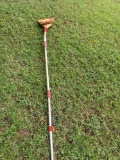 Scrubber on a pole