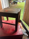 Wooden stool