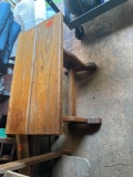 Wooden side table
