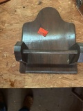 Wooden paper towel holder