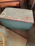 Vintage wicker chest