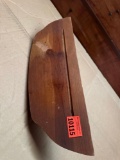 Wooden shelf