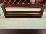Wooden shelf