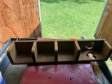 Wooden shelf
