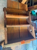 Wooden shelf