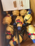 Snowman yard lights