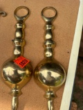 Brass wall decor