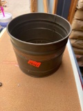 Brass trashcan