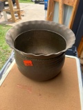 Brass trashcan