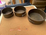 Brass pans
