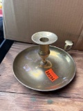Brass candle holder