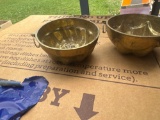 Brass jello molds
