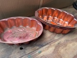 Decorative brass molds