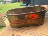 Brass bucket