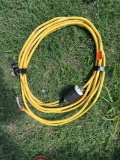 Extension cord with end missing