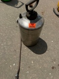 Vintage metal lawn sprayer