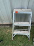 Aluminumstep ladder