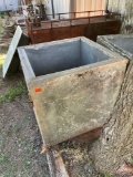 Metal vintage cooler box