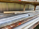 Lot contains sticks of PVC on 3RD FROM TOP SHELF ONLY *BUYER IS RESPONSIBLE FOR LOADING*