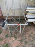 Metal cart frame